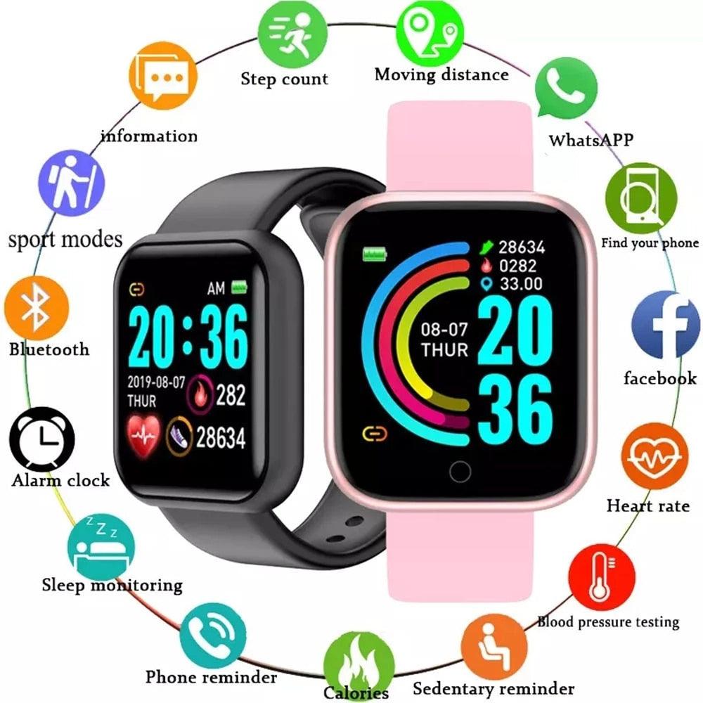 Waterproof Sport Fitness Smart Watch - Puritific