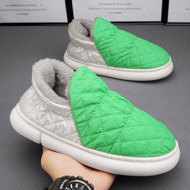 Waterproof Unisex Plush Slip-on Shoes - Puritific