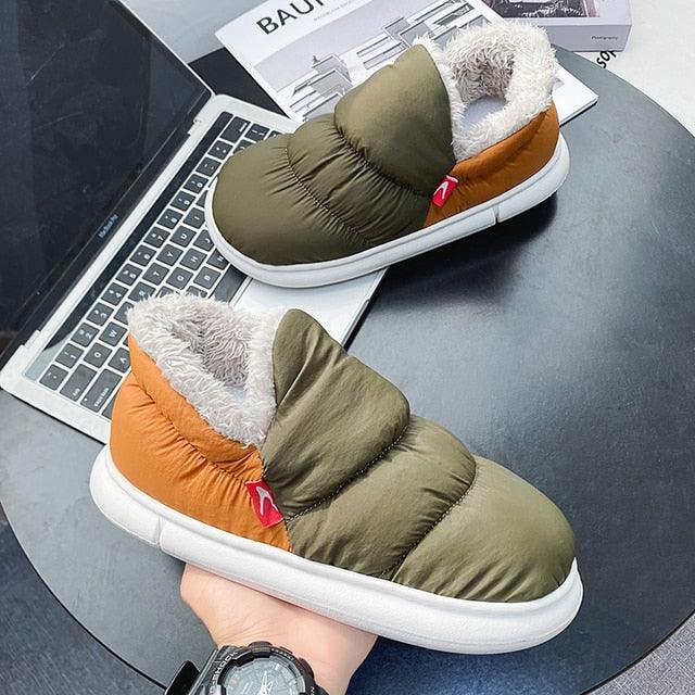 Waterproof Unisex Plush Slip-on Shoes - Puritific