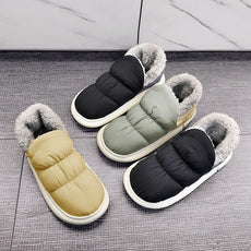 Waterproof Unisex Plush Slip-on Shoes - Puritific