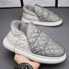 Waterproof Unisex Plush Slip-on Shoes - Puritific