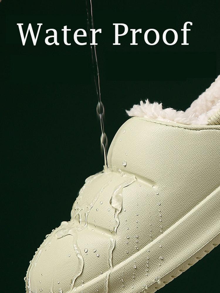 Waterproof Warm Fur Slippers - Puritific