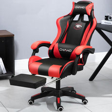 WCG Gaming Chair Office Latex Cushion Bluetooth Computer Chair High-quality BOSS Chair Leather LOL Internet Anchor Racing Chair - Puritific