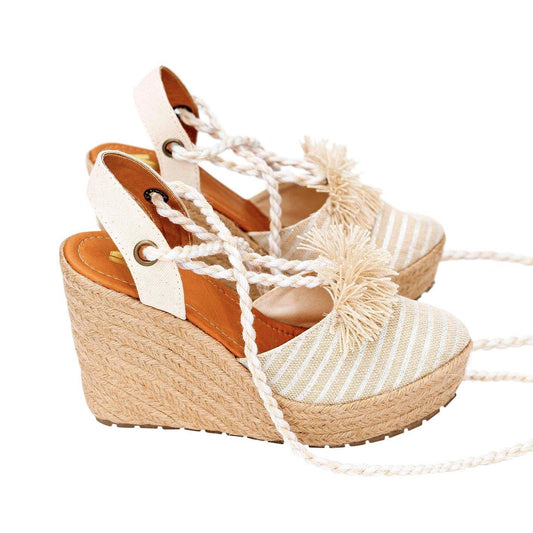 Wedges Silvia Cobos Samba Beige - Puritific