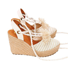 Wedges Silvia Cobos Samba Beige - Puritific