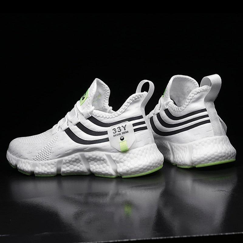 White Gym and Walking Shoes YE33 - Puritific