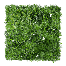 White Oasis Artificial Vertical Garden 40