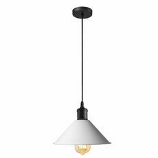 White Pendant Lamp Industrial style Decorative Ceiling lamp~1541-1