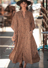 Wide Dress -Cheetah-3