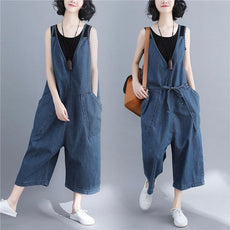 Wide Leg Big Size Jumpsuits - Puritific