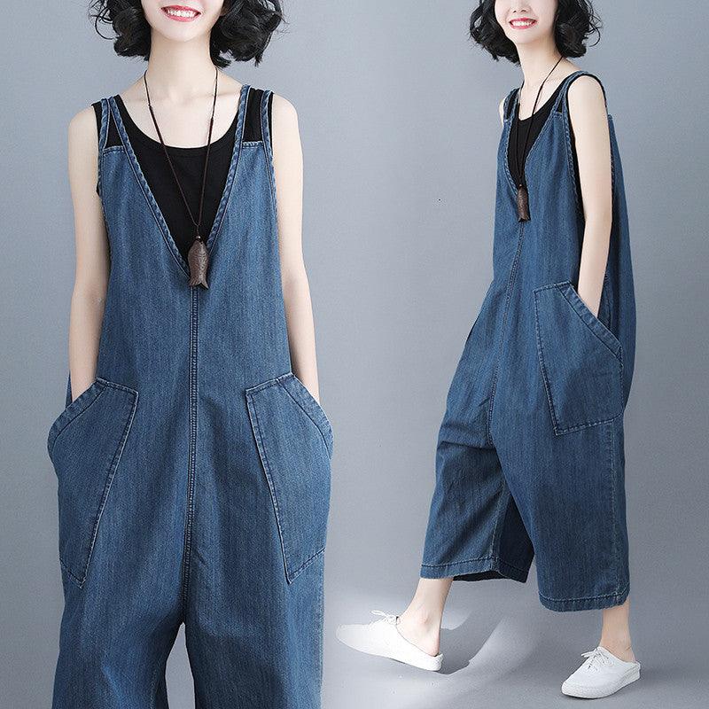 Wide Leg Big Size Jumpsuits - Puritific