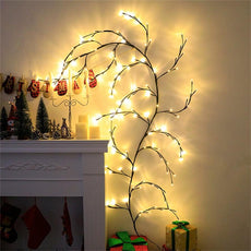 Willow Vine Branch Light Wall Decor - Puritific