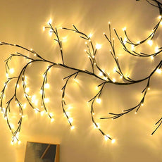 Willow Vine Branch Light Wall Decor - Puritific