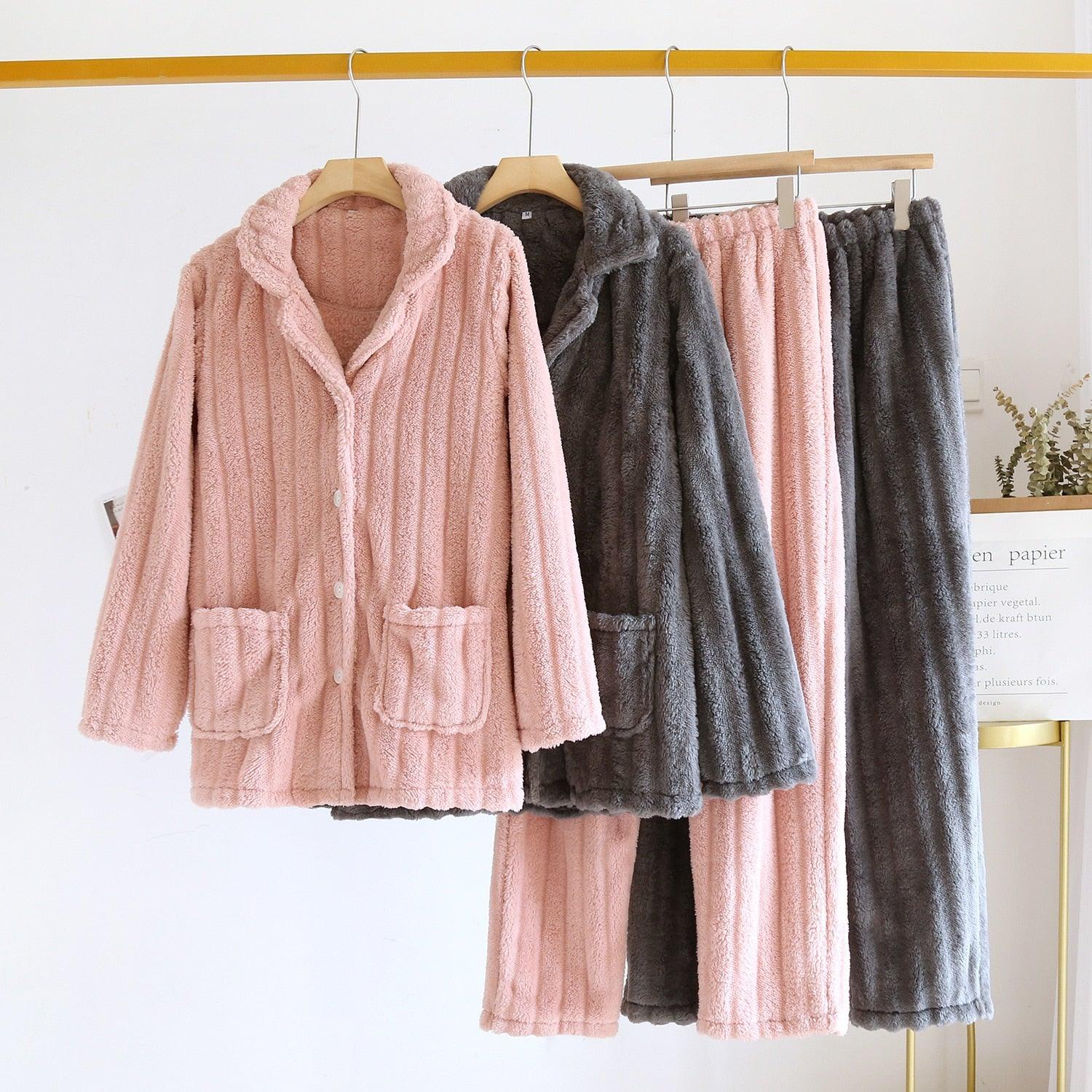 Winter Couple Pajamas Suit - Puritific