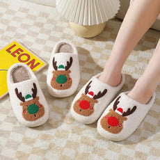 Winter Fluffy Fur Flat Slippers - Puritific