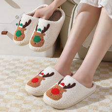 Winter Fluffy Fur Flat Slippers - Puritific