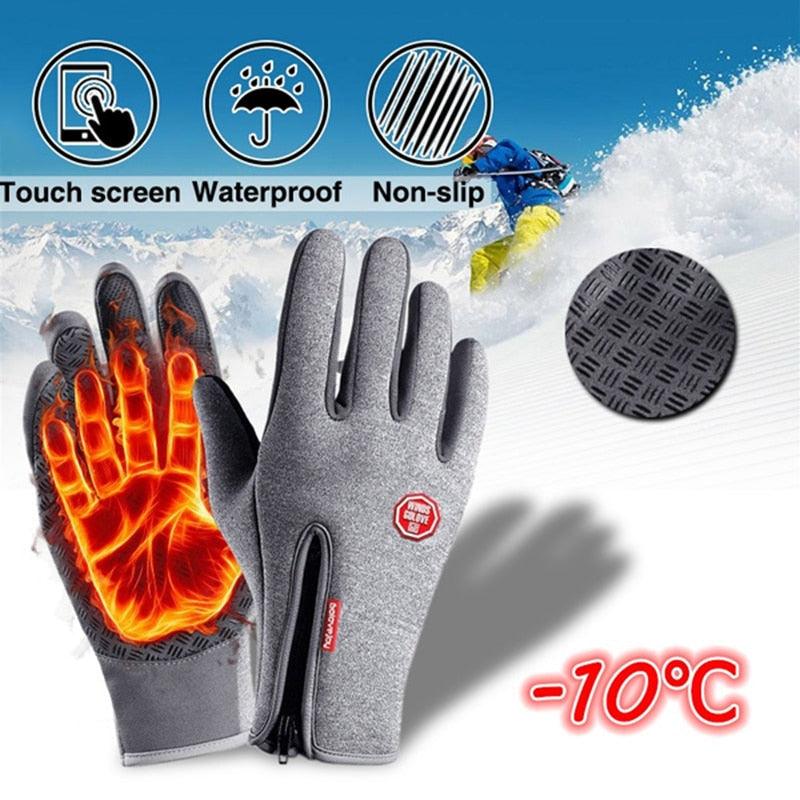 Winter Gloves Waterproof Phone Touch - Puritific