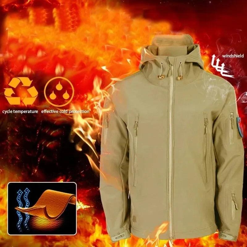 Winter/Autumn Fleece Men's Jacket - Puritific