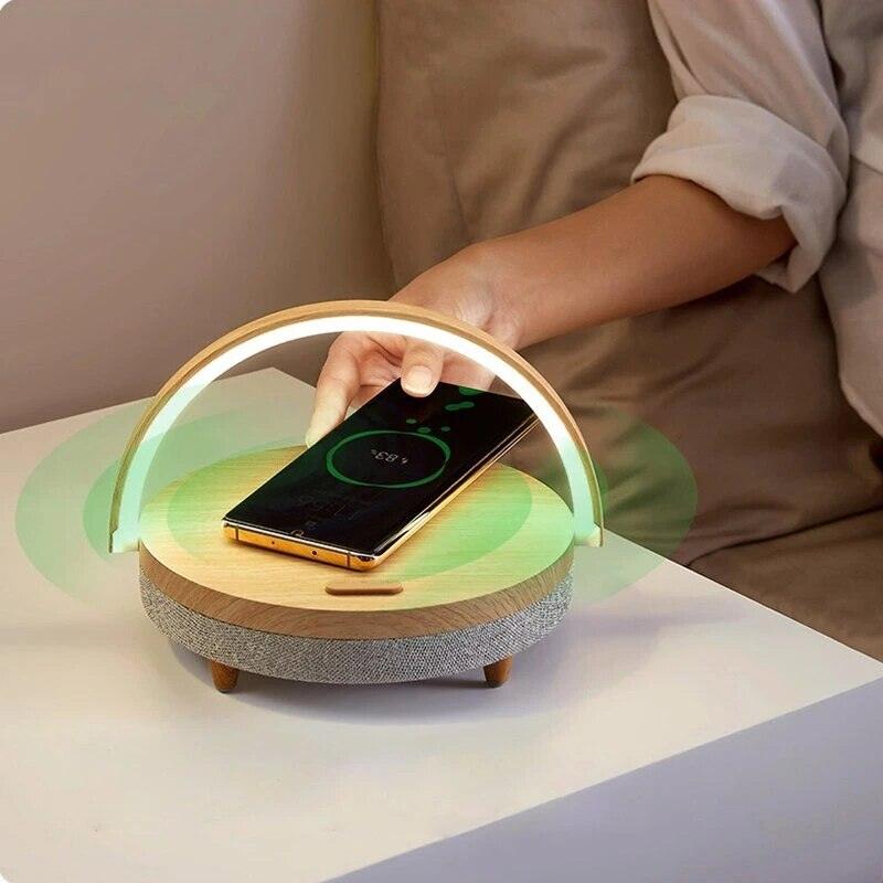 Wireless Charging Music Desk Lamp - Puritific