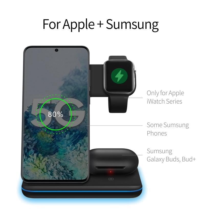 Wireless Charging Stand For Apple Watch And Iphone - Puritific