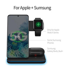 Wireless Charging Stand For Apple Watch And Iphone - Puritific