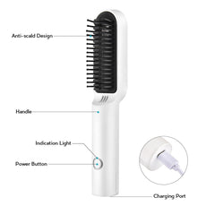 Wireless Heating Hair Styling Comb - Puritific