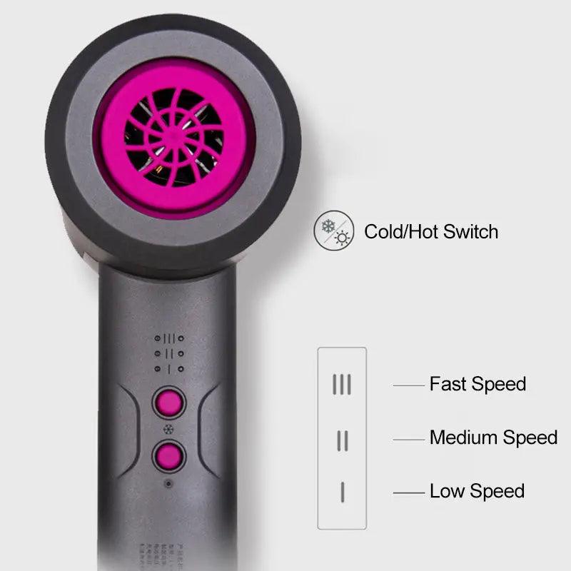 Wireless Rechargeable Hair Dryer - Puritific