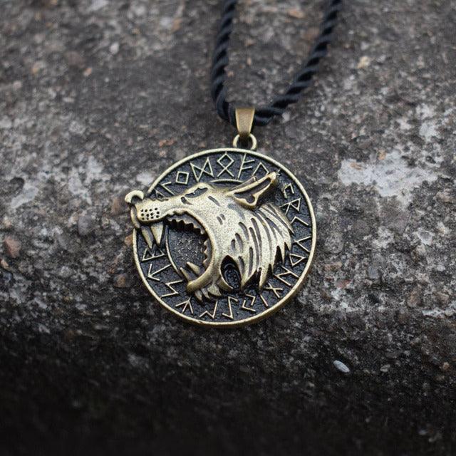 Wolf Head Necklace Pendant - Puritific