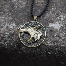 Wolf Head Necklace Pendant - Puritific