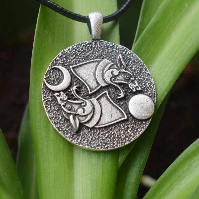 Wolf Head Necklace Pendant - Puritific