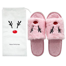 Women Christmas Slippers Plush Shoes - Puritific