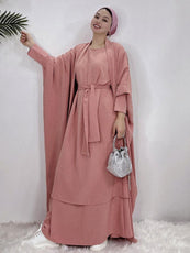 Women's Abaya Long Dress Set - Puritific