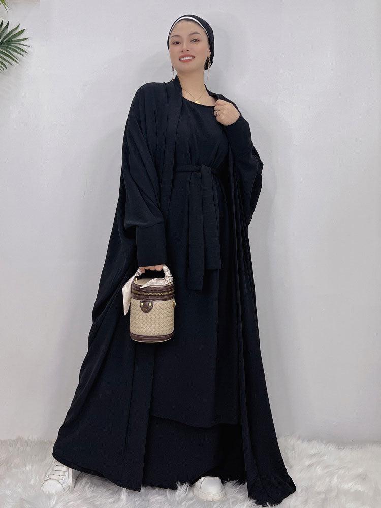 Women's Abaya Long Dress Set - Puritific