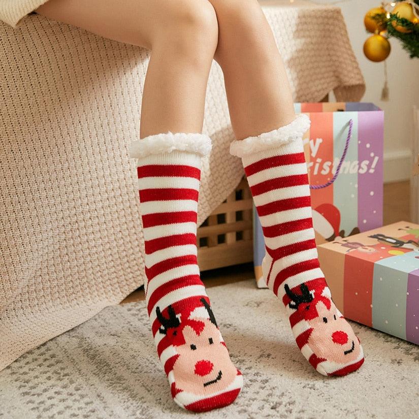 Women's Fuzzy Slipper Socks - Puritific