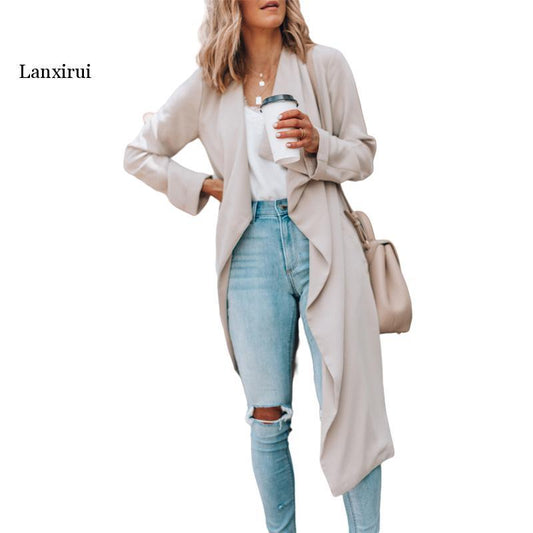 Women's Windbreaker Trench Coat - Puritific