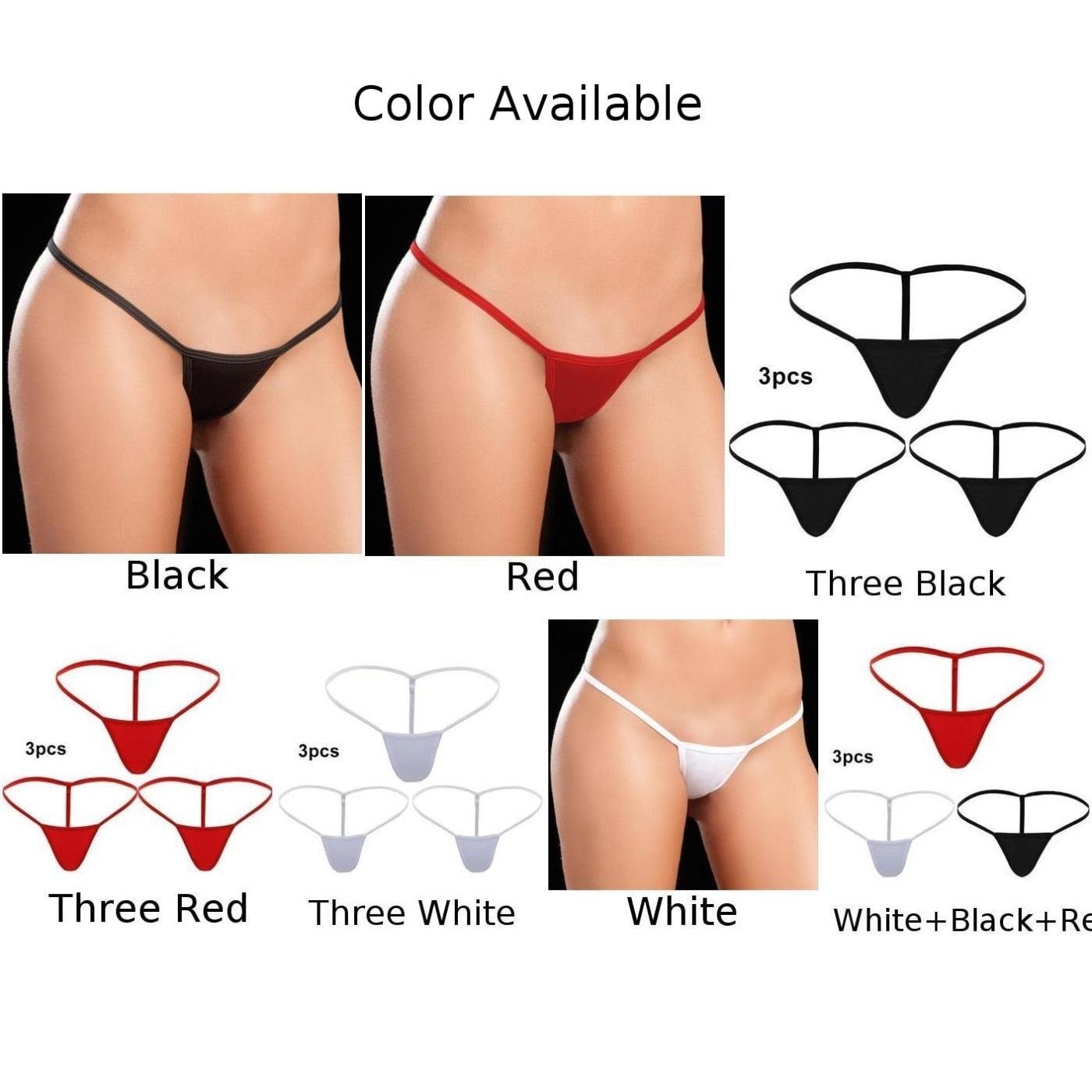 Womens Mini G-string Sexy T-back Thongs - Puritific