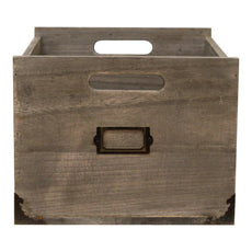 Wooden Office Storage Box, 26x32x20cm.-0