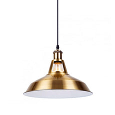 Yellow Brass Industrial Metal Ceiling Pendant Light Shade Modern Hanging Retro Lights~1570-4