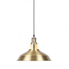 Yellow Brass Industrial Metal Ceiling Pendant Light Shade Modern Hanging Retro Lights~1570-6