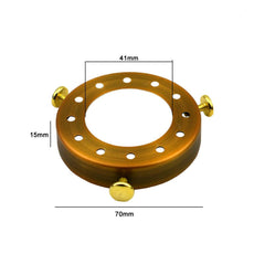 Yellow Brass Lamp Shade Cap for Pendant Light Socket Holder Fitting~1029-1