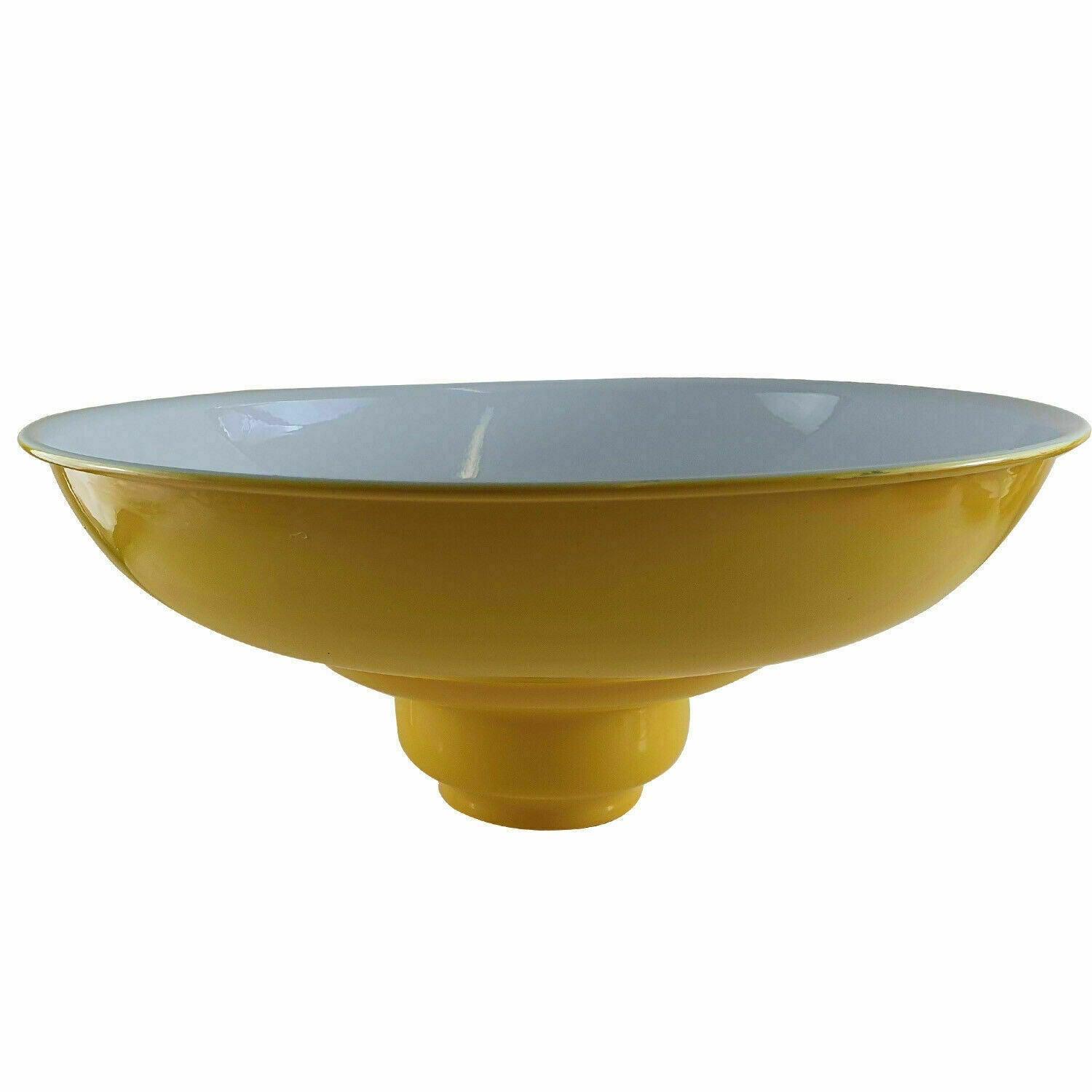 Yellow Colour Gloss Modern Metal Indoor Home Light Lampshade~1091-4