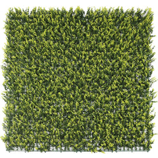 Yellow English Artificial Boxwood Wall 40