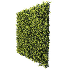 Yellow English Artificial Boxwood Wall 40