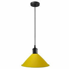 Yellow Pendant Lamp Industrial style Decorative Ceiling lamp~1539-0