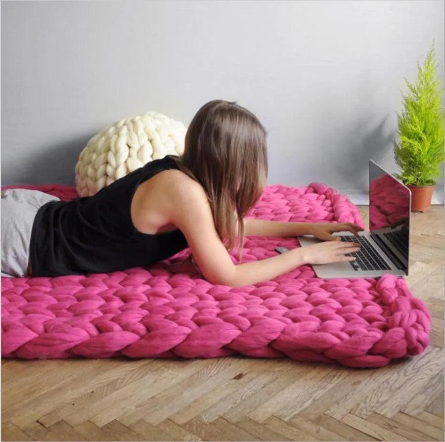 Zen Weighted Knitted Blanket - Puritific