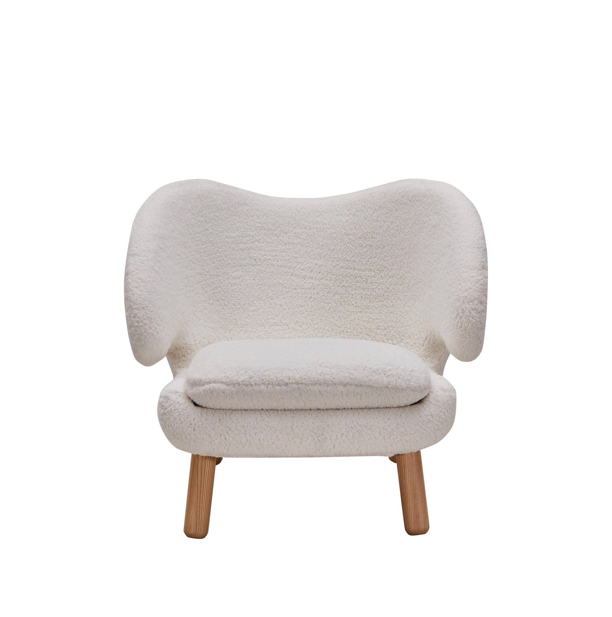 Zoey Accent Chair - White Sherpa-0