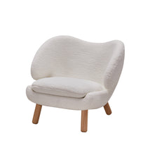 Zoey Accent Chair - White Sherpa-1