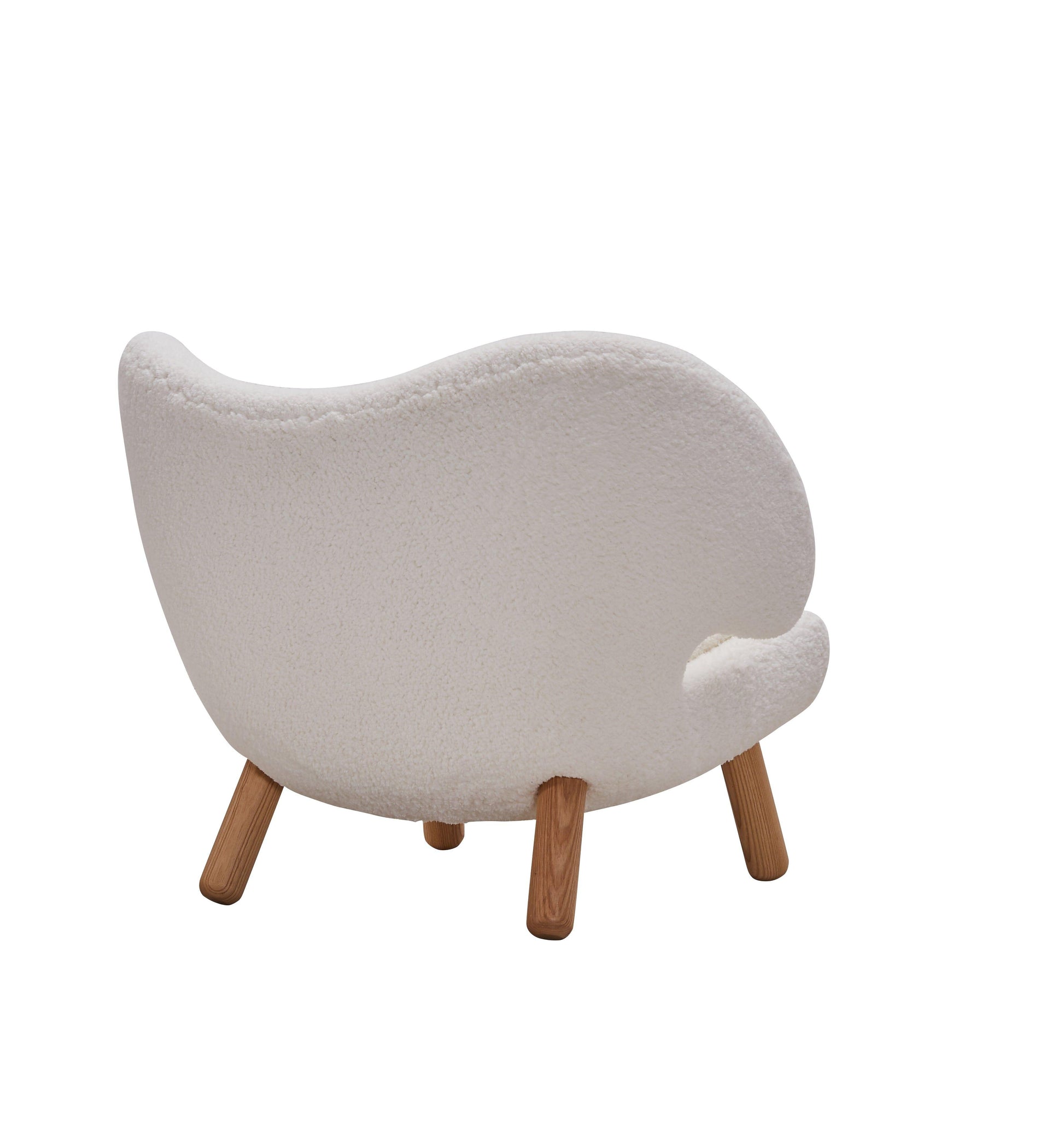 Zoey Accent Chair - White Sherpa-2