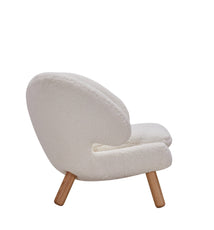 Zoey Accent Chair - White Sherpa-3