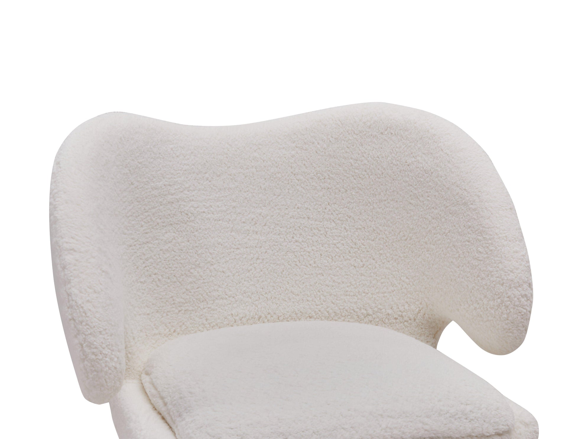 Zoey Accent Chair - White Sherpa-5